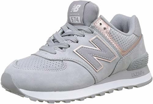 Moda New Balance WL574 Calzado Rosa