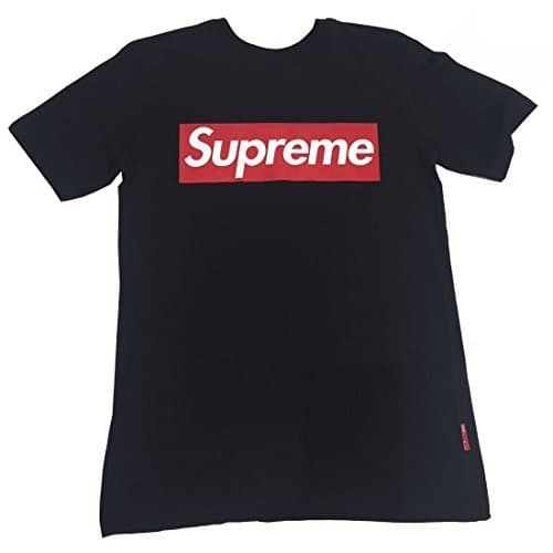 Fashion Supreme Camiseta Black Boxlogo Rojo M