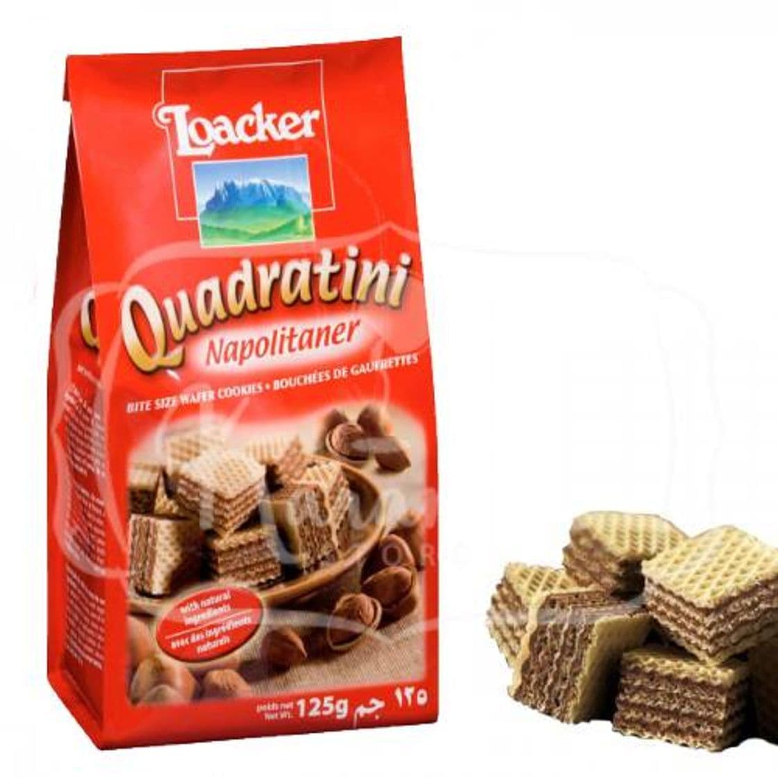 Product Loacker quadratini napolitana