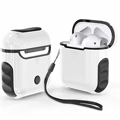 Electrónica Funda Airpods,ORETech Funda Airpods 2 & Airpods 1 Silicona