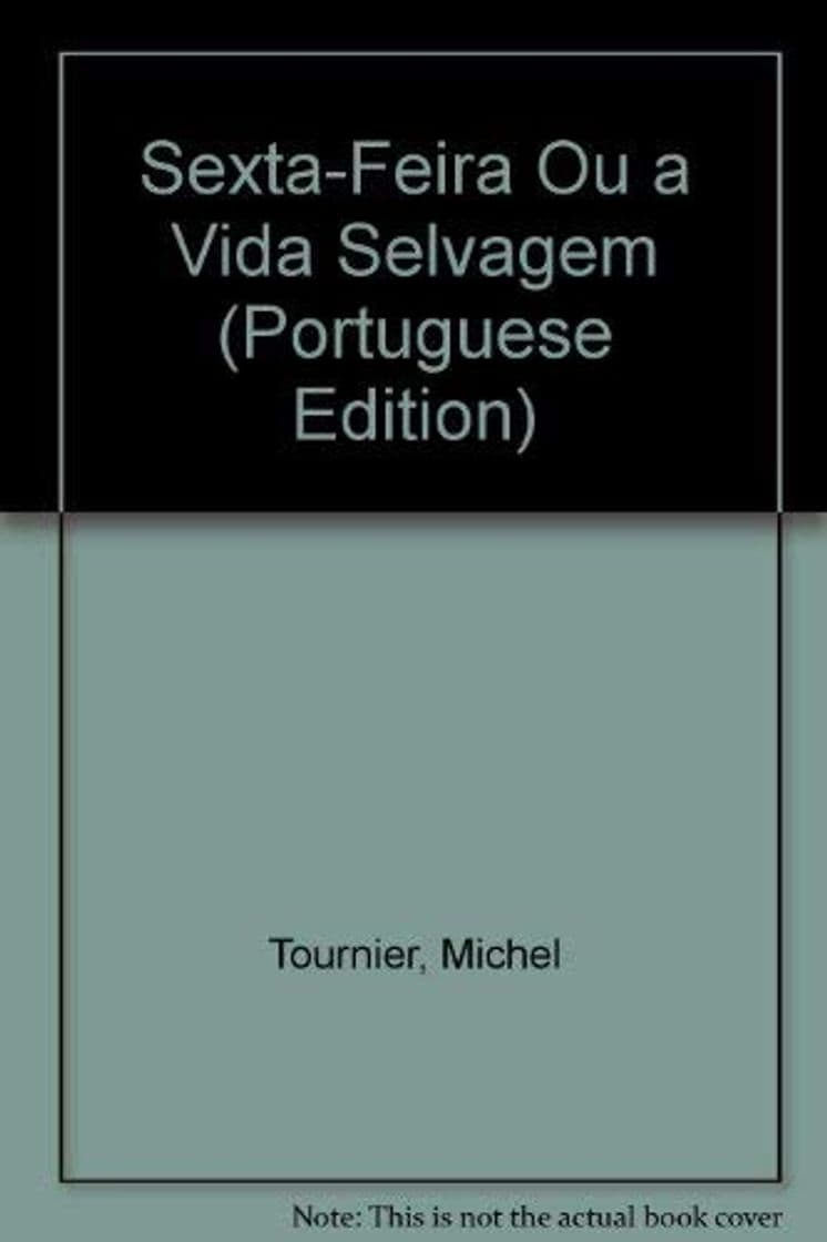 Book Sexta-Feira Ou a Vida Selvagem