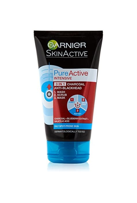 Belleza Garnier Pure Activo Rostro 150ml ExfoBrosse