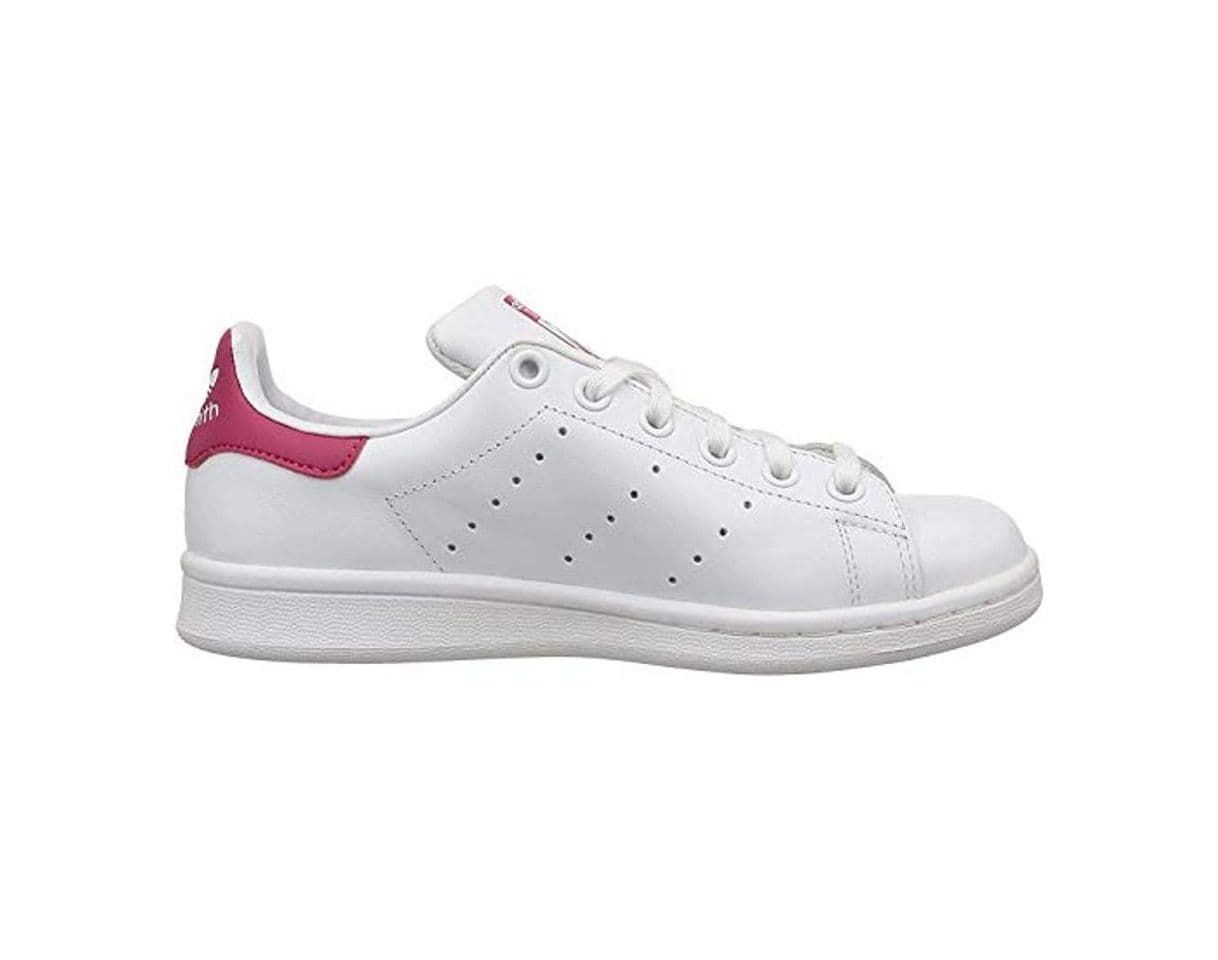 Moda adidas Stan Smith J, Zapatillas Unisex Niños,  Blanco