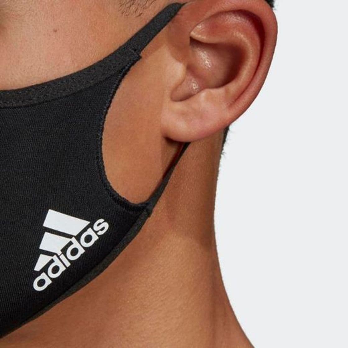 Producto Mascarilla grande (Pack de 3) - Negro adidas