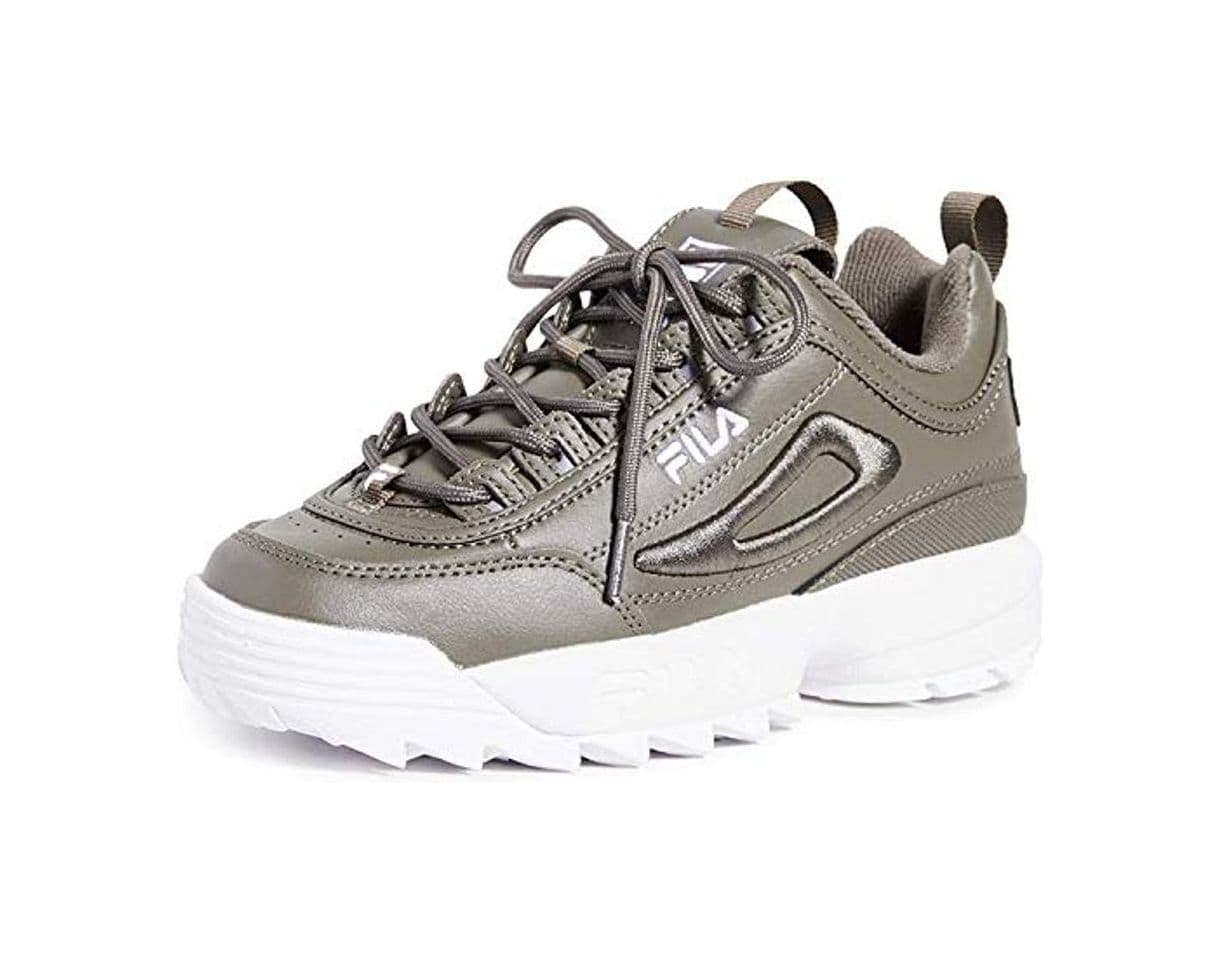 Product Fila Women's Disruptor II 3D Embroider Sneakers, Dusty Olive