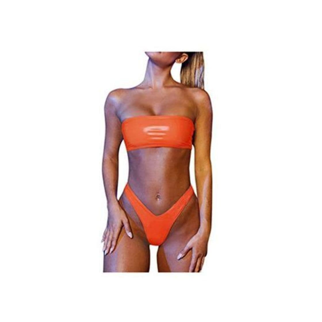 Producto TwoCC Conjunto De Bikini con Vendaje Bandeau para Mujer Traje De Baño