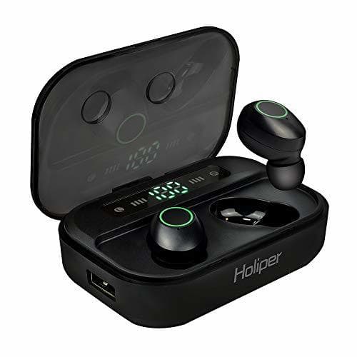 Electronic Holiper Auriculares Inalámbricos Bluetooth 5.0 sin Cable