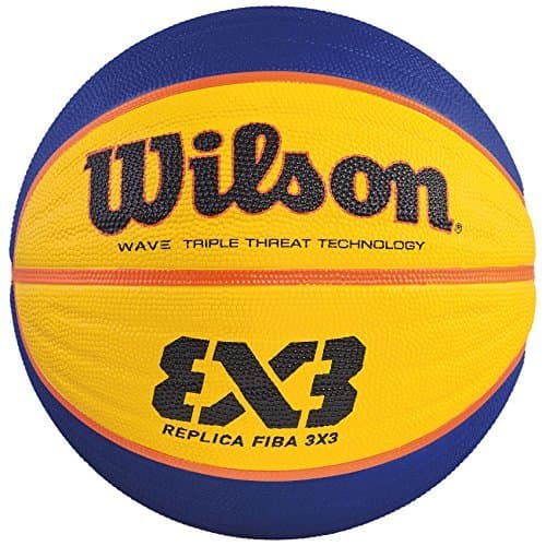 Lugar Wilson WTB0533XB Pelota de Baloncesto Fiba 3x3 Replica Caucho Interior y Exterior