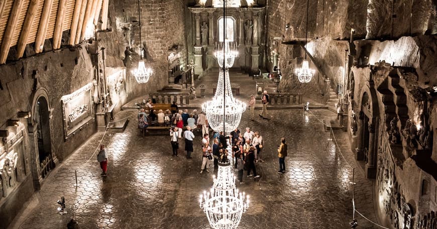 Lugar Minas de sal de Wieliczka