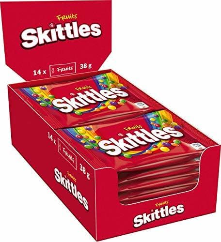 Product Skittles Fruits Sweets Pack of 14 Bags x38g