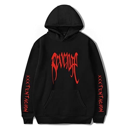 Fashion Sudaderas con Capucha Hombre Xxxtentacion R.I.P Pullover Sudaderas De Tendencia Hoodie Sweatshirt