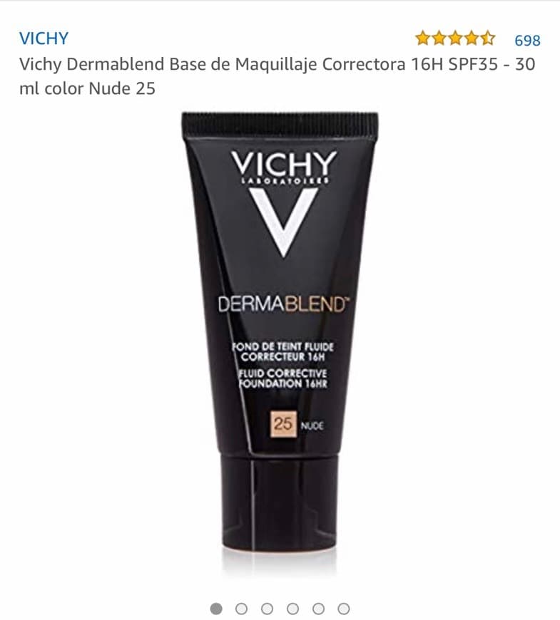 Producto Base Vichy Dermablend