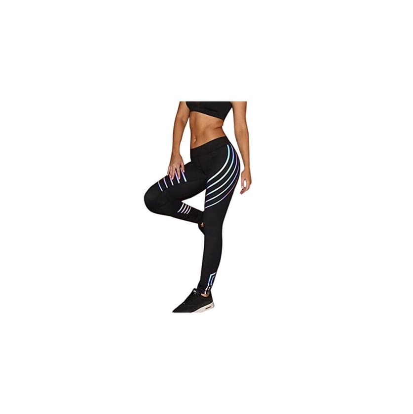 Fitness Pantalones deporte mujer largos tallas grandes, pantalones chandal mujer anchos de alta cintura leggings deportivos elásticos y transpirables para mujer