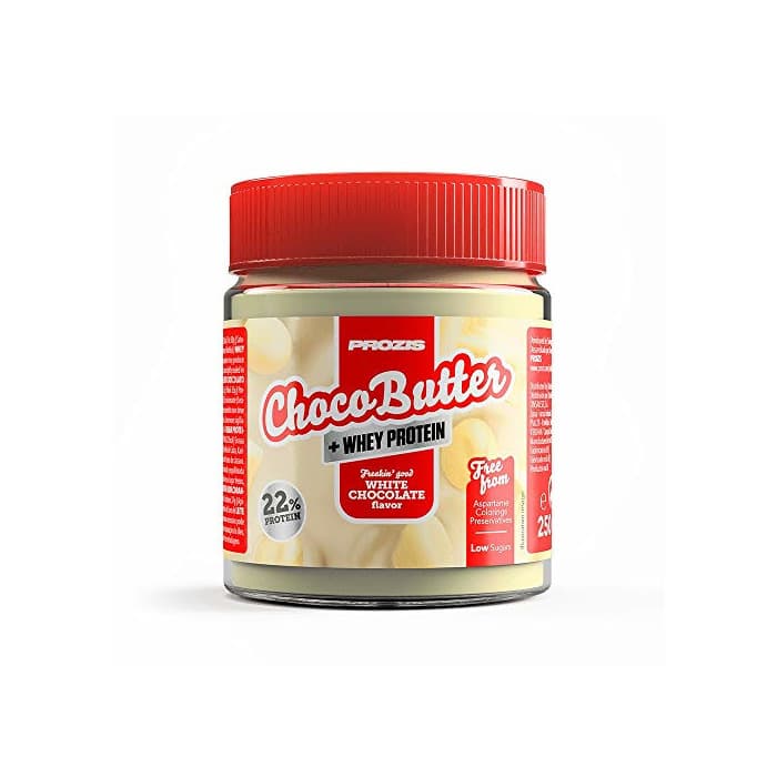 Belleza Prozis Whey Choco Butter 250 g White Chocolate ¡Deliciosamente cremosa!