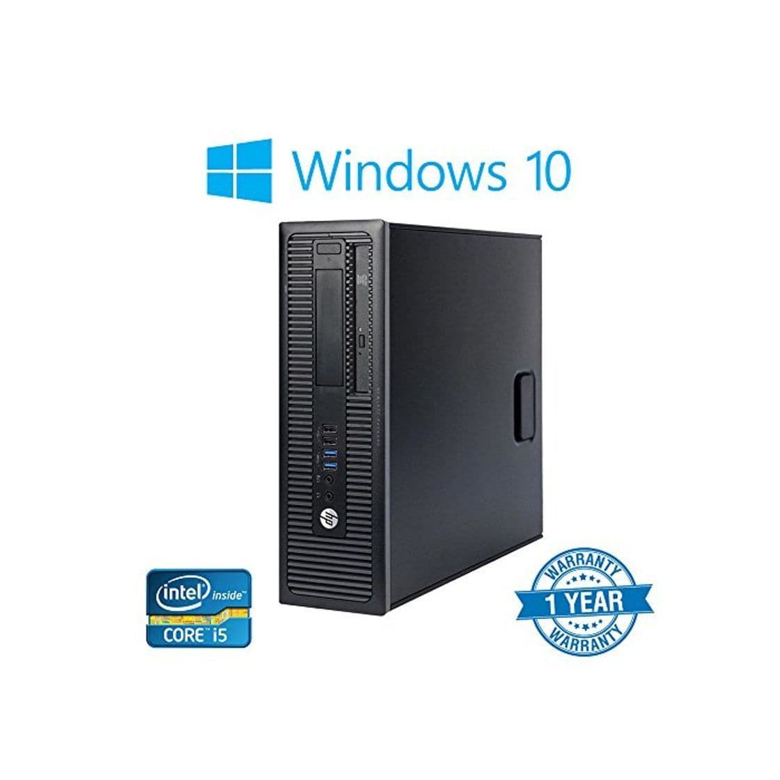 Product HP EliteDesk 800 G1 SFF Black Desktop PC, Intel Quad Core i5-4570