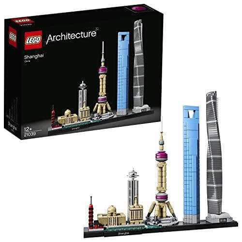 Producto LEGO Architecture - Shanghái, Set de Construcción de Skyline con el World