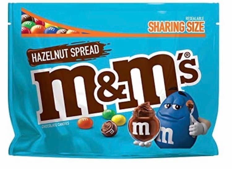 Moda M&M's Hazelnut Spread Chocolate Candies