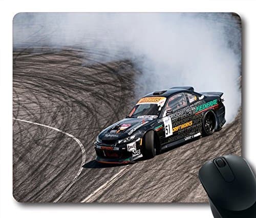 Electronic Cars Drift Wallpaper HD ratón gaming antideslizante de goma tamaño 9 Inch