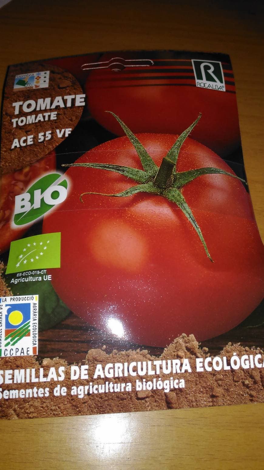 Product Semillas de Tomate ecologico ACE 55 VF 25 aprx Lycopersicon 