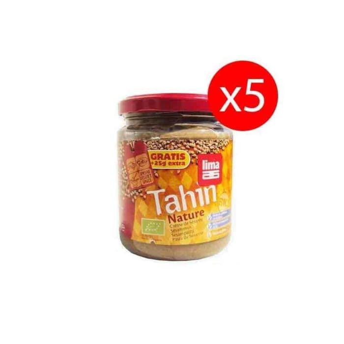 Product PACK 5 unds TAHIN ECOLOGICO SIN SAL NATURE 500 gr LIMA