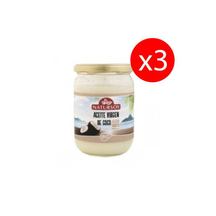 Producto PACK 3 unds ACEITE DE COCO DESODORIZADO ECOLOGICO 400 gr NAT