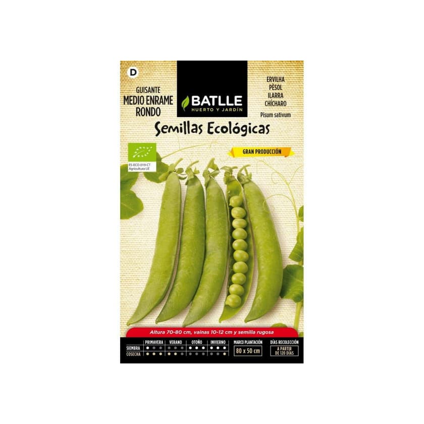 Product Semillas Ecológicas de Batlle