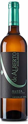 Producto Vino Blanco 100% Verdejo DE ALBERTO Ecológico certificado. Envío GRATIS 24h.