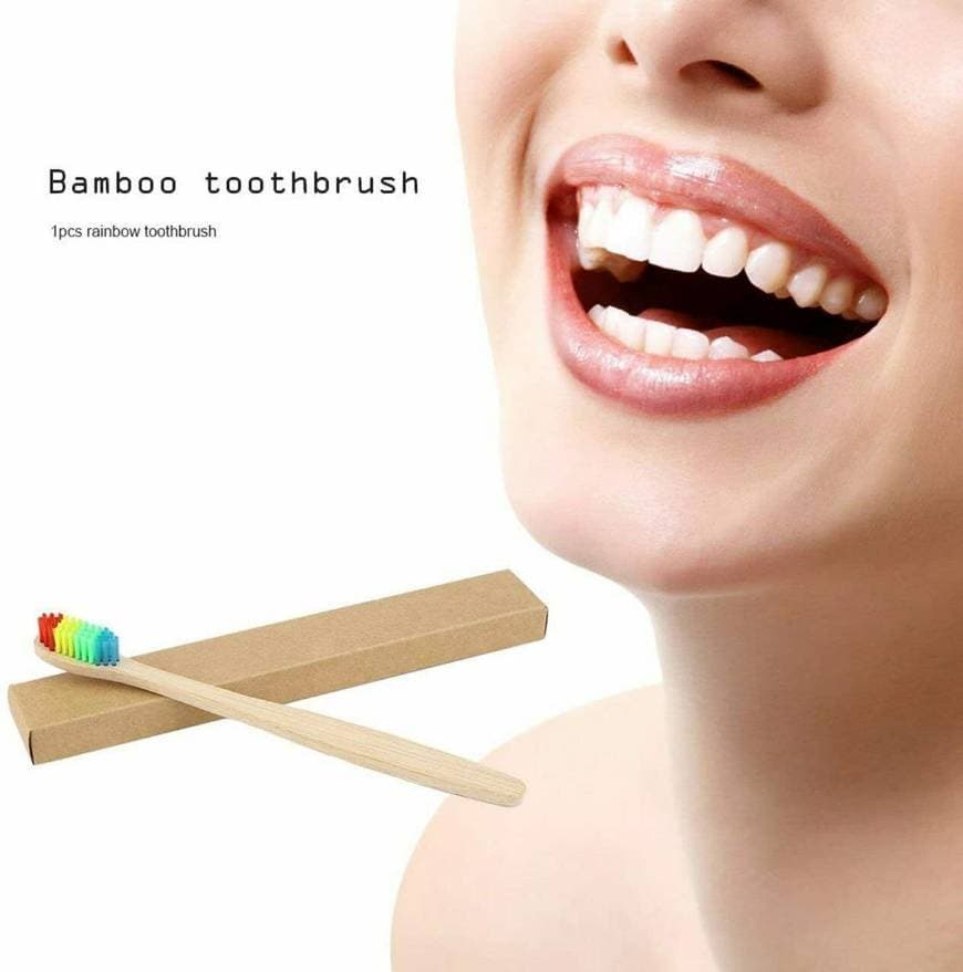 Product Eco Friendly Cepillo de Dientes Bambú Madera Natural biodegr