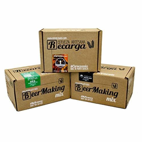 Place Pack 3 recargas de materias primas para elaborar cerveza en casa. #Cervezanía