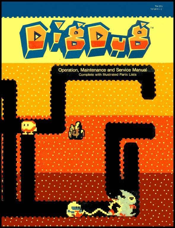 Videojuegos Dig dug