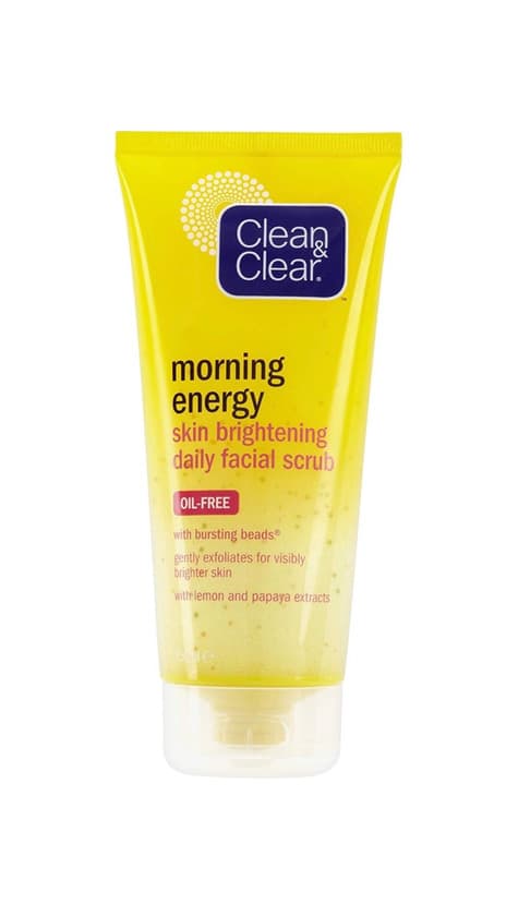 Product Clean & Clear Morning Energy Skin Brightening Daily Facial Scrub 