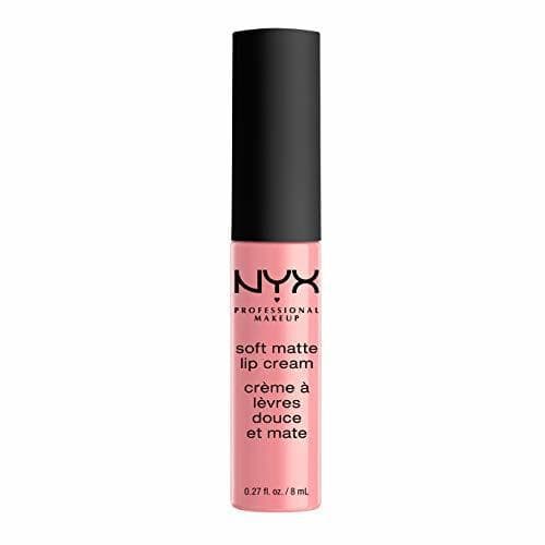 Belleza NYX Professional Makeup Pintalabios Soft Matte Lip Cream, Acabado cremoso mate, Color