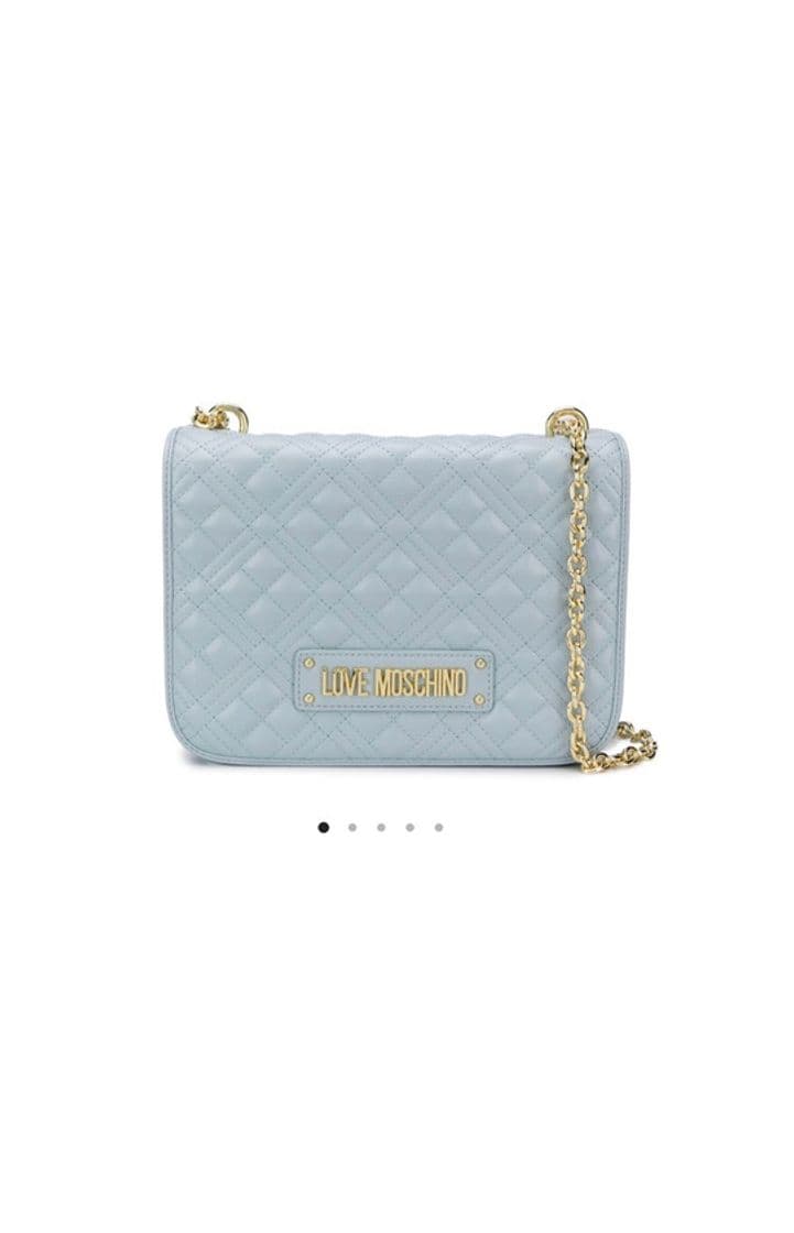 Product LOVE MOSCHINO
quilted logo-plaque shoulder bag