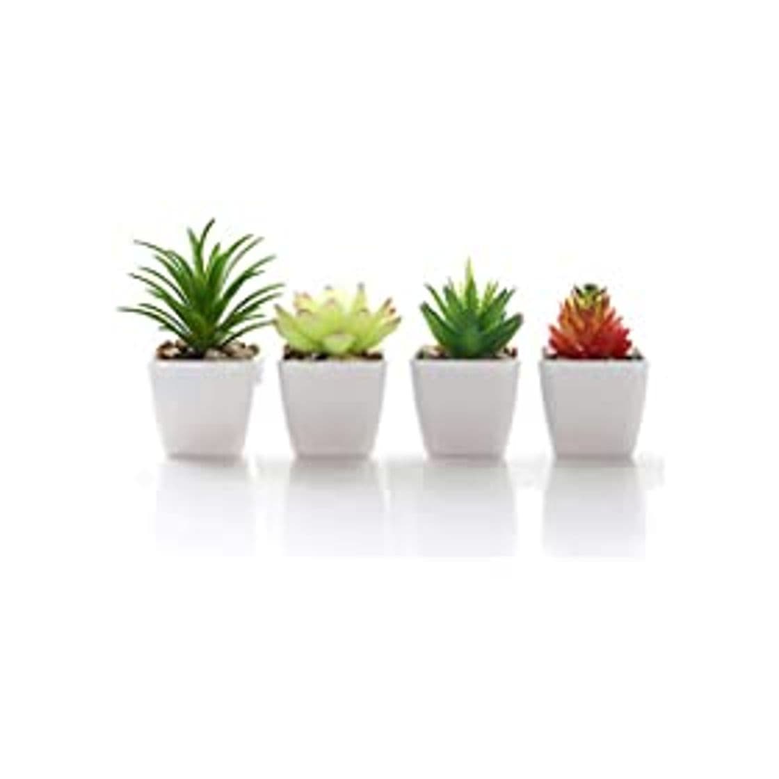 Producto Jobary 5pcs Plantas Suculentas Artificiales Falso Plantas Decorativas Suculentas，Ideal para el Hogar