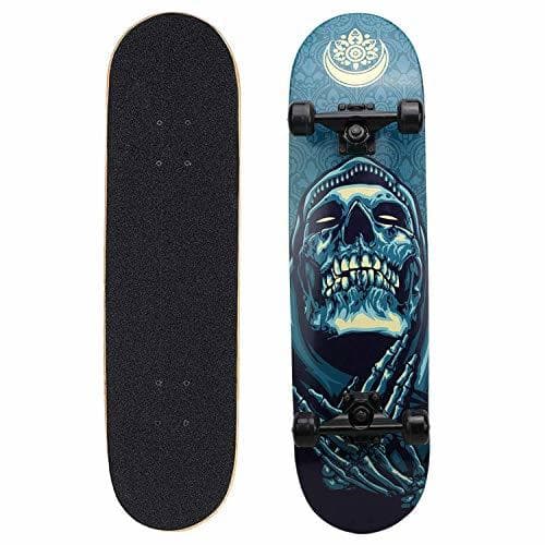 Product Eseewin Skateboard 9 Capas Decks 31"x8 Pro Skate Board Completo Maple Wood