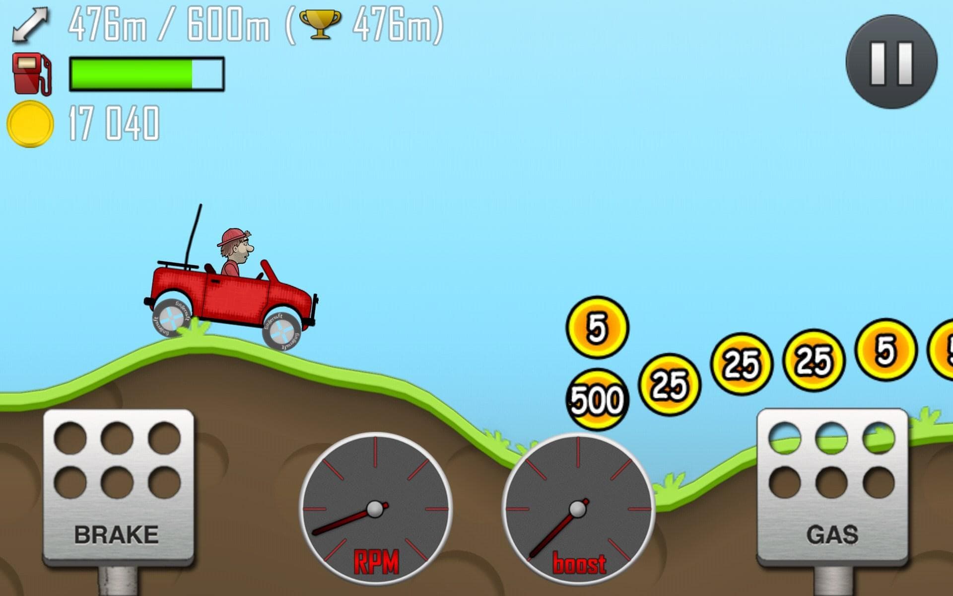 Videojuegos Hill Climb Racing