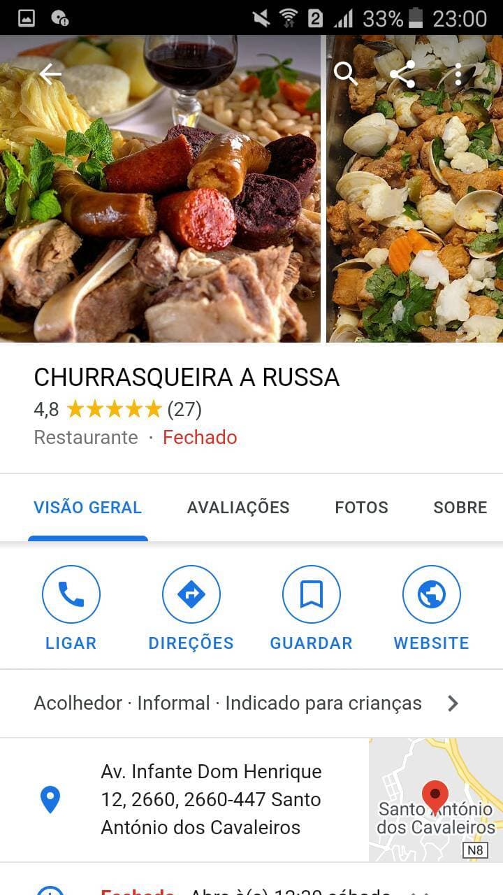 Restaurants A Russa