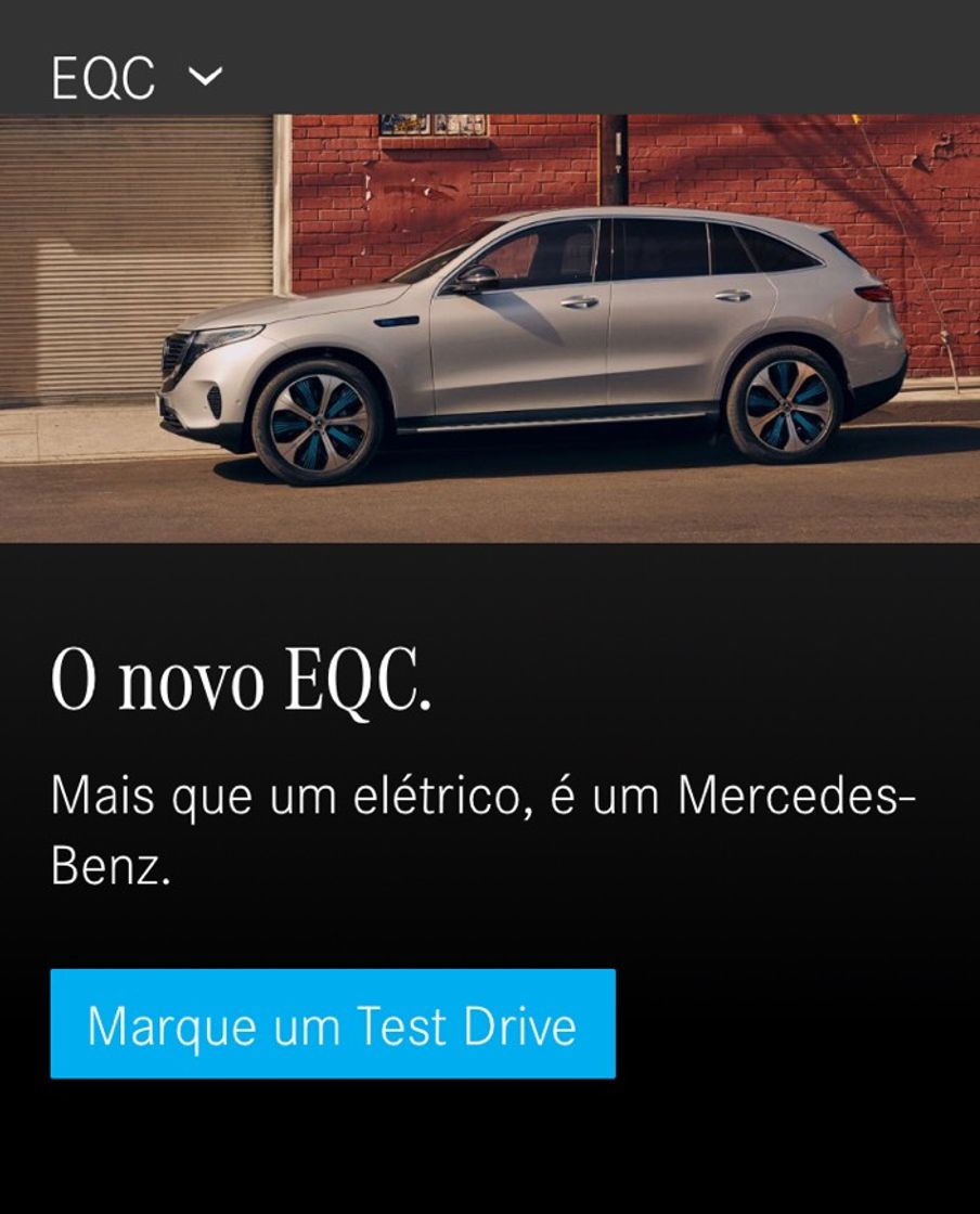 Fashion Novo Mercedes EQC!!!