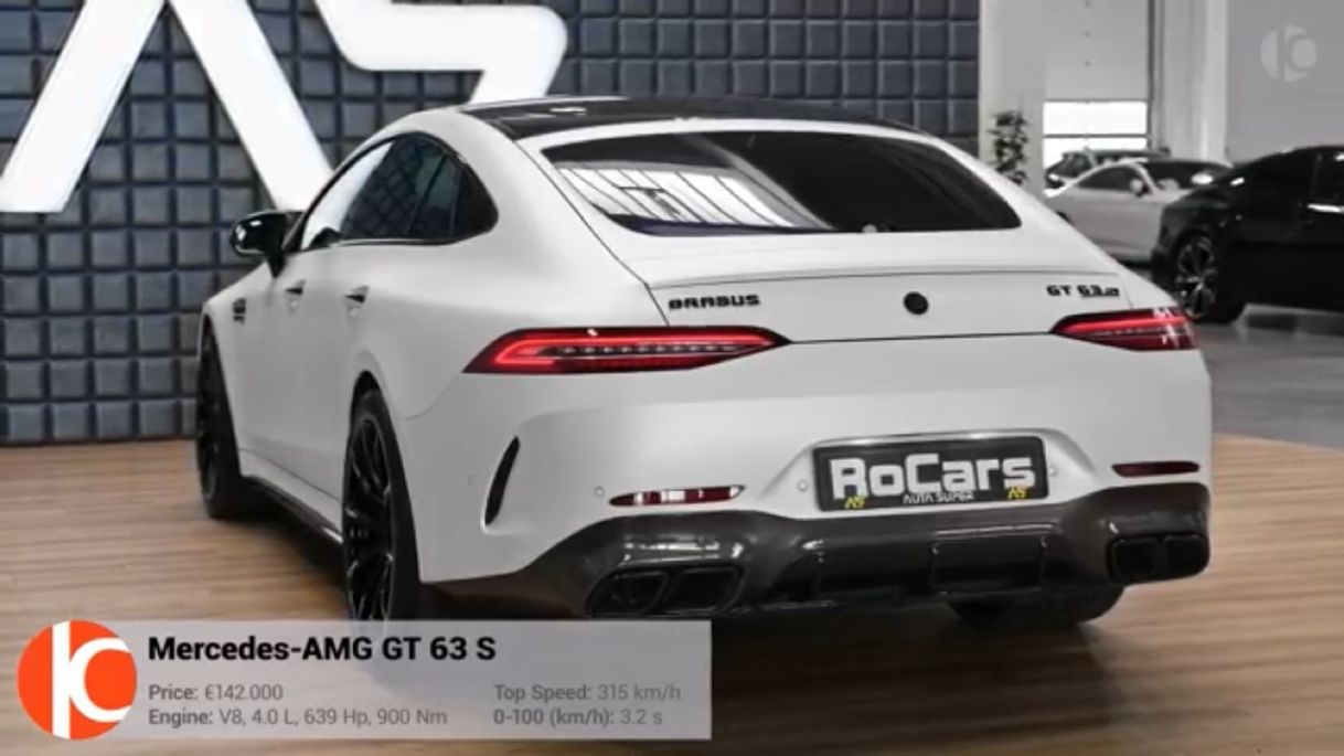 Fashion 2020 Mercedes-AMG GT 63 S - YouTube