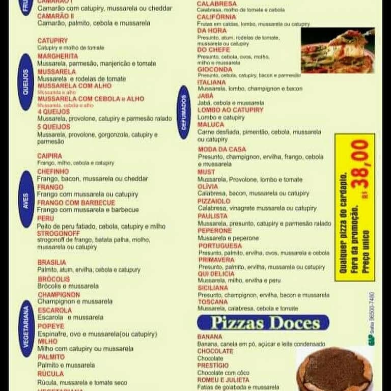 Restaurantes Pizzaria Gioconda