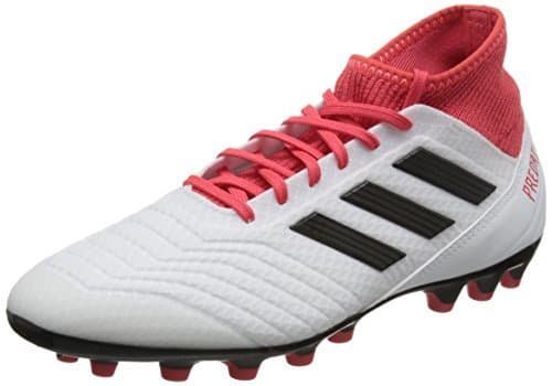 Place Adidas Predator 18.3 AG, Botas de fútbol para Hombre, Blanco