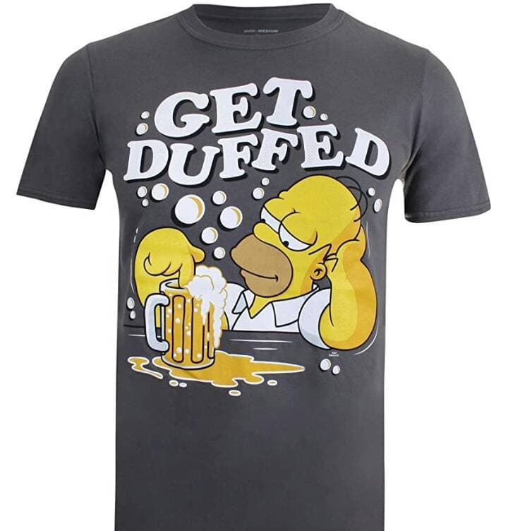 Moda T-shirt Simpsons