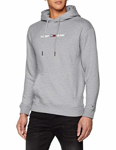 Fashion Tommy Hilfiger Logo Hoodie Capucha, Gris