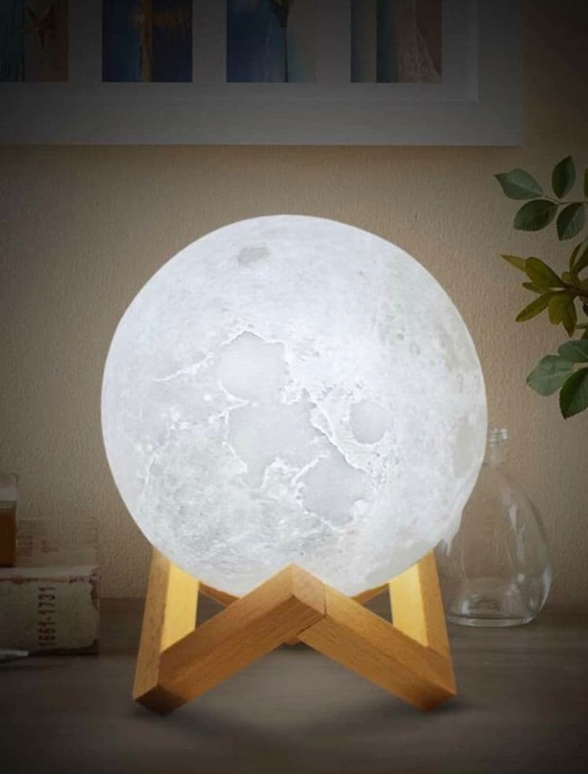 Product Lámpara con forma de luna