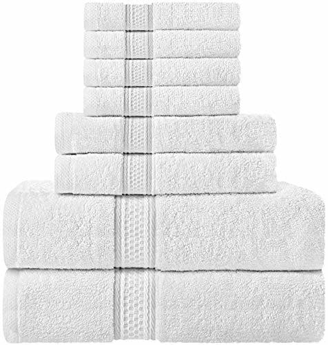 Elemento de la categoría hogar Utopia Towels - Juego de Toallas; 2 Toallas de baño, 2 Toallas