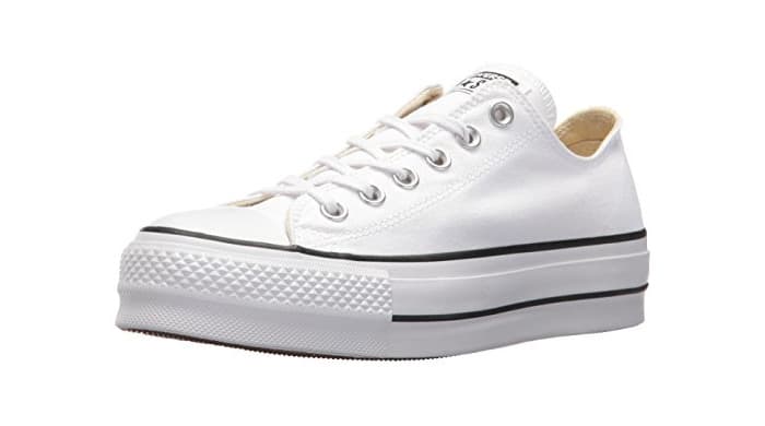 Producto Converse Chuck Taylor CTAS Lift Hi, Zapatillas para Mujer, Blanco