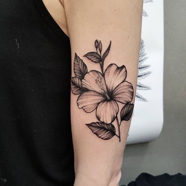 Moda Tatto Hibiscus