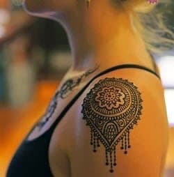 Fashion Tatto Mandala