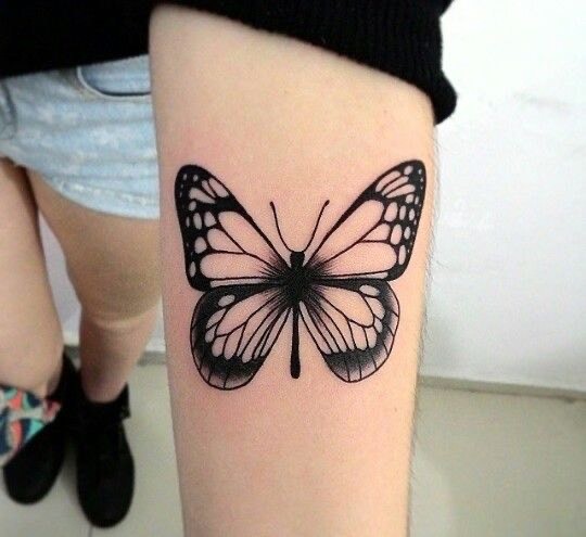 Fashion Tatto Borboleta