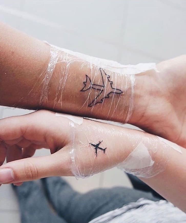 Moda Tatto Avião